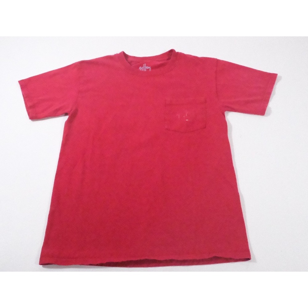 Guy Harvey Shirt Mens S Red Semper Fidelis Shark Pocket Graphic Tee Short Sleeve